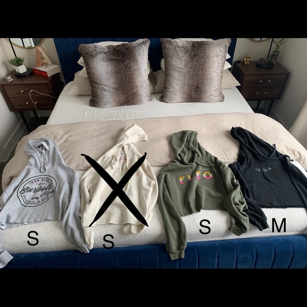 Crop hoodies!